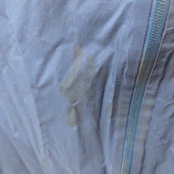 *Flawed* SALMON Royal Blue Windbreaker Athleisure Medium Teen 30 inch length - Picture 5 of 7